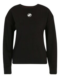 MAMMUT Sportski pulover crna / bijela
