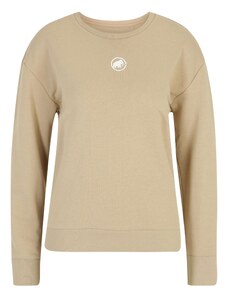 MAMMUT Sportski pulover bež / bijela