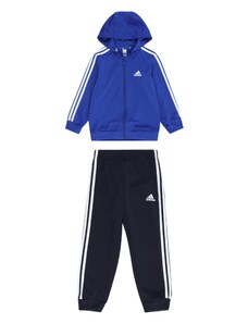 ADIDAS SPORTSWEAR Odjeća za vježbanje 'Essentials Shiny' plava / noćno plava / bijela