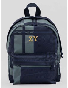 Dječji ruksak zippy boja: tamno plava, veliki, s uzorkom