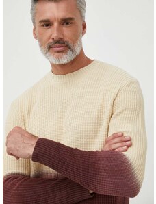 Pamučni pulover Pepe Jeans boja: bež