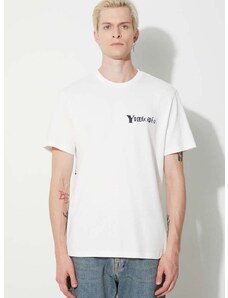 Pamučna majica KSUBI za muškarce, boja: bijela, s tiskom