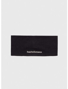 Traka za glavu Peak Performance Progress boja: crna