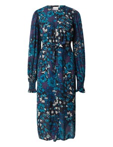 Fabienne Chapot Košulja haljina 'Willow' morsko plava / cijan plava / prljavo bijela