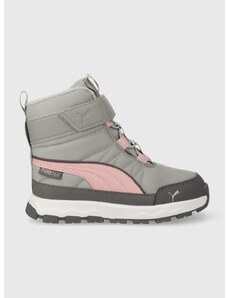 Dječje cipele za snijeg Puma Evolve Boot Puretex AC+PS boja: siva