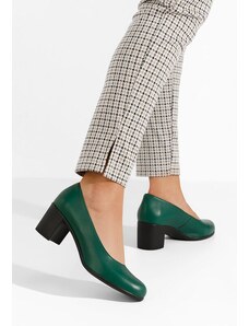 Zapatos Kožne cipele na petu Dalida Zeleno