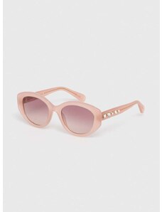 Sunčane naočale Swarovski 5679541 DEXTERA ORGANIC boja: ružičasta