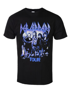 Metalik majica muško Def Leppard - Hysteria Tour - ROCK OFF - DEFLTS23MB