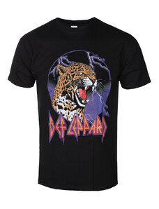 Metalik majica muško Def Leppard - Lightning Leopard - ROCK OFF - DEFLTS29MB