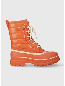 Čizme za snijeg Sorel CARIBOU ROYAL WP boja: narančasta, 2055871