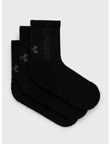 Čarape Under Armour 3-pack boja: crna, 1373084