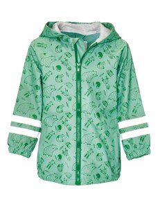 PLAYSHOES Tehnička jakna 'Waldtiere' zelena / jabuka / bijela