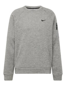 NIKE Sportska sweater majica siva melange / crna