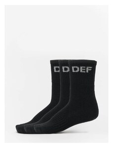 DEF 3-Pack Socks Black black