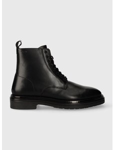 Kožne cipele Gant Boggar za muškarce, boja: crna, 27641330.G00