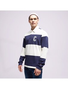 Champion T-Shirt Striped Polo Muški Odjeća Majice 219181BS561 Tamno Plava