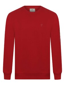 DENIM CULTURE Sweater majica 'Bret' crvena