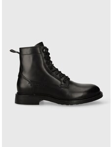 Kožne cipele Gant Millbro za muškarce, boja: crna, 27641414.G00