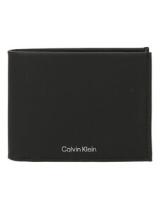 Calvin Klein Novčanik 'MUST' crna / srebro
