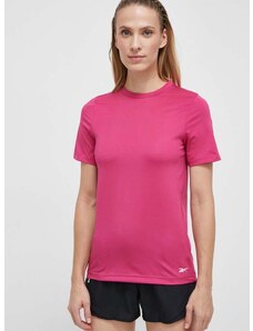 Majica kratkih rukava za trening Reebok Workout Ready boja: ružičasta