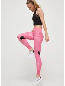 Tajice za trčanje Mizuno Printed boja: ružičasta, s uzorkom