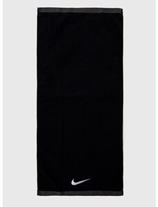 Pamučni ručnik Nike boja: crna