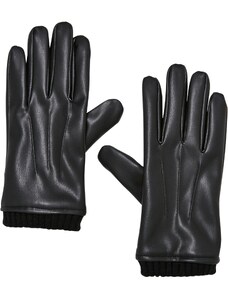 Urban Classics Accessoires Synthetic leather basic gloves black