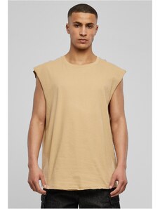 UC Men Open sleeveless T-shirt in beige