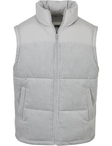 UC Men Corded vest made of light asphalt