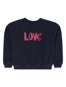 MEXX Sweater majica mornarsko plava / roza