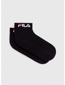 Čarape Fila 2-pack boja: crna
