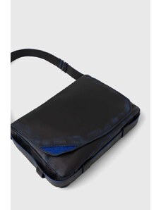 Kožna torba Ader Error Vlead Messenger Bag boja: crna, BMADFWBA1101