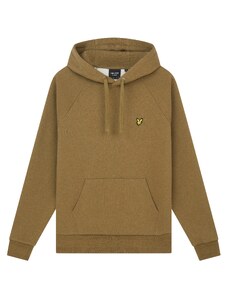 Lyle & Scott Sweater majica smeđa / žuta