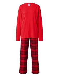 Calvin Klein Underwear Pidžama crvena / burgund