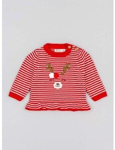 Pulover za bebe zippy boja: crvena