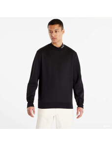 FRED PERRY Branded Collar Sweatshirt Black