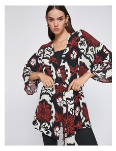 Koton s uzorkom remenom kimono