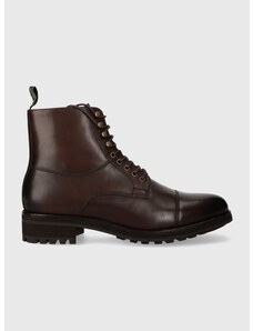 Kožne cipele Polo Ralph Lauren Bryson Boot za muškarce, boja: smeđa, 812754384001