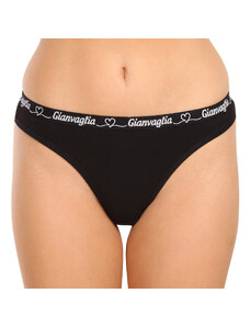 Women's thongs Gianvaglia black