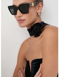 Sunčane naočale Versace za žene, boja: siva