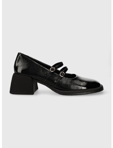 Kožne salonke Vagabond Shoemakers ANSIE boja: crna, s debelom potpeticom, 5645.460.20