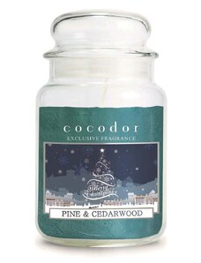 Mirisna svijeća Cocodor Christmas Pine & Cedarwood 550 g