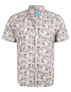 Panareha Men's Floral Aloha Shirt CEFALU grey