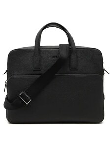 BOSS BLACK Kožna torba za laptop 16" Crosstown_S