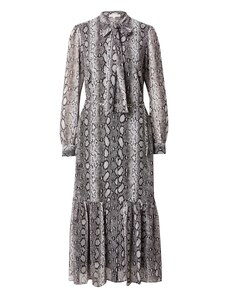 MICHAEL Michael Kors Košulja haljina 'ADDER' siva / crna / bijela