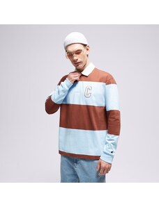 Champion T-Shirt Striped Polo Muški Odjeća Majice 219181BS151 Smeđa