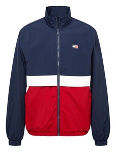 Tommy Jeans Prijelazna jakna 'Essential' mornarsko plava / crvena / bijela
