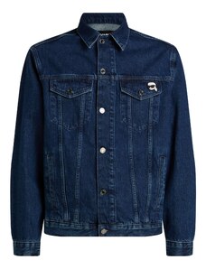 Karl Lagerfeld Prijelazna jakna 'Ikonik' tamno plava