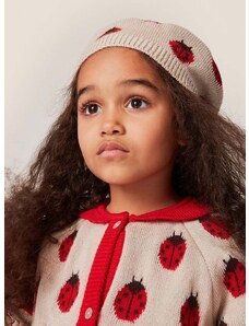 Dječji vuneni pulover Konges Sløjd boja: crvena, topli