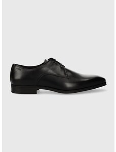 Kožne cipele BOSS Theon za muškarce, boja: crna, 50512173